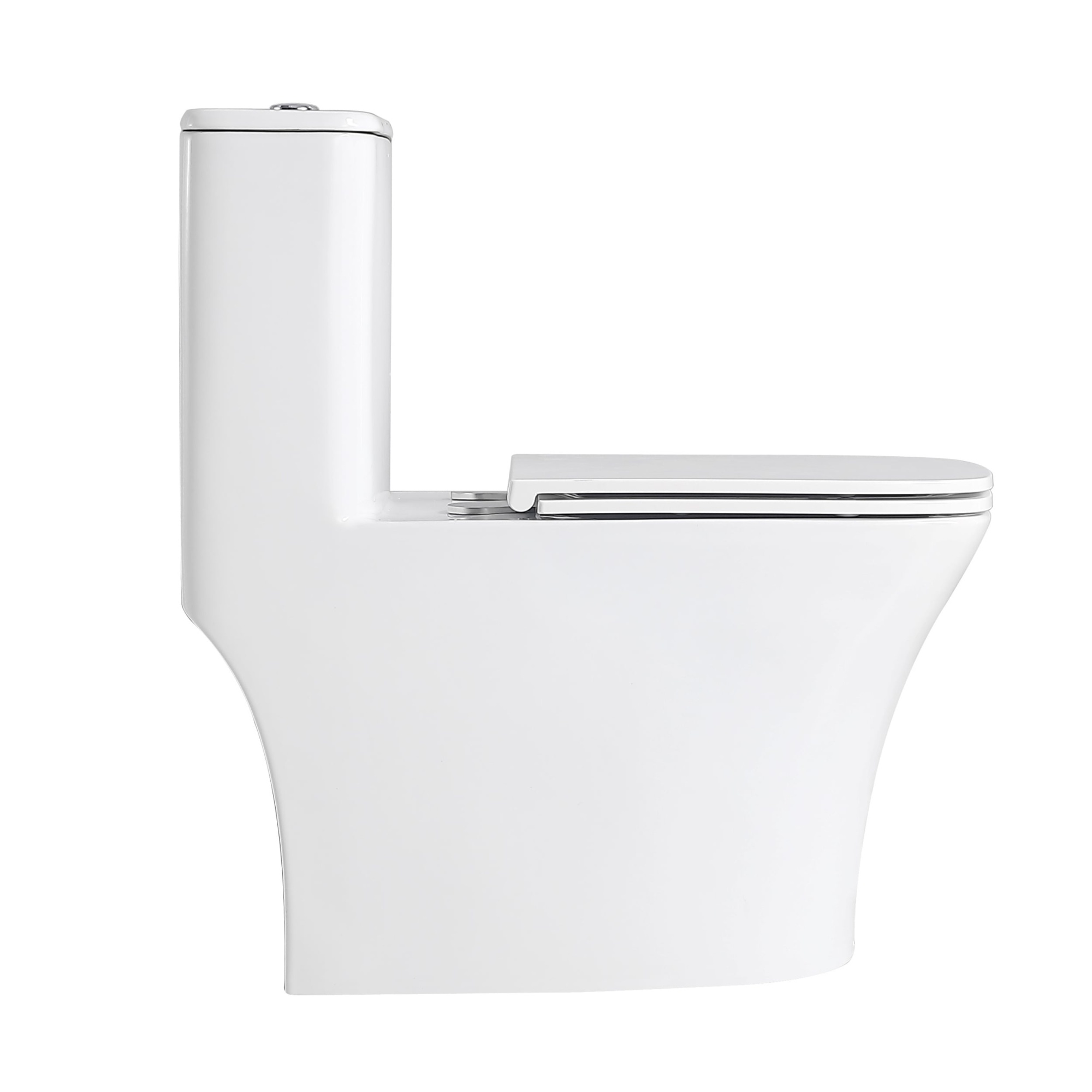 Унитаз монолит Sole Orax с крышкой Soft-close безободковый