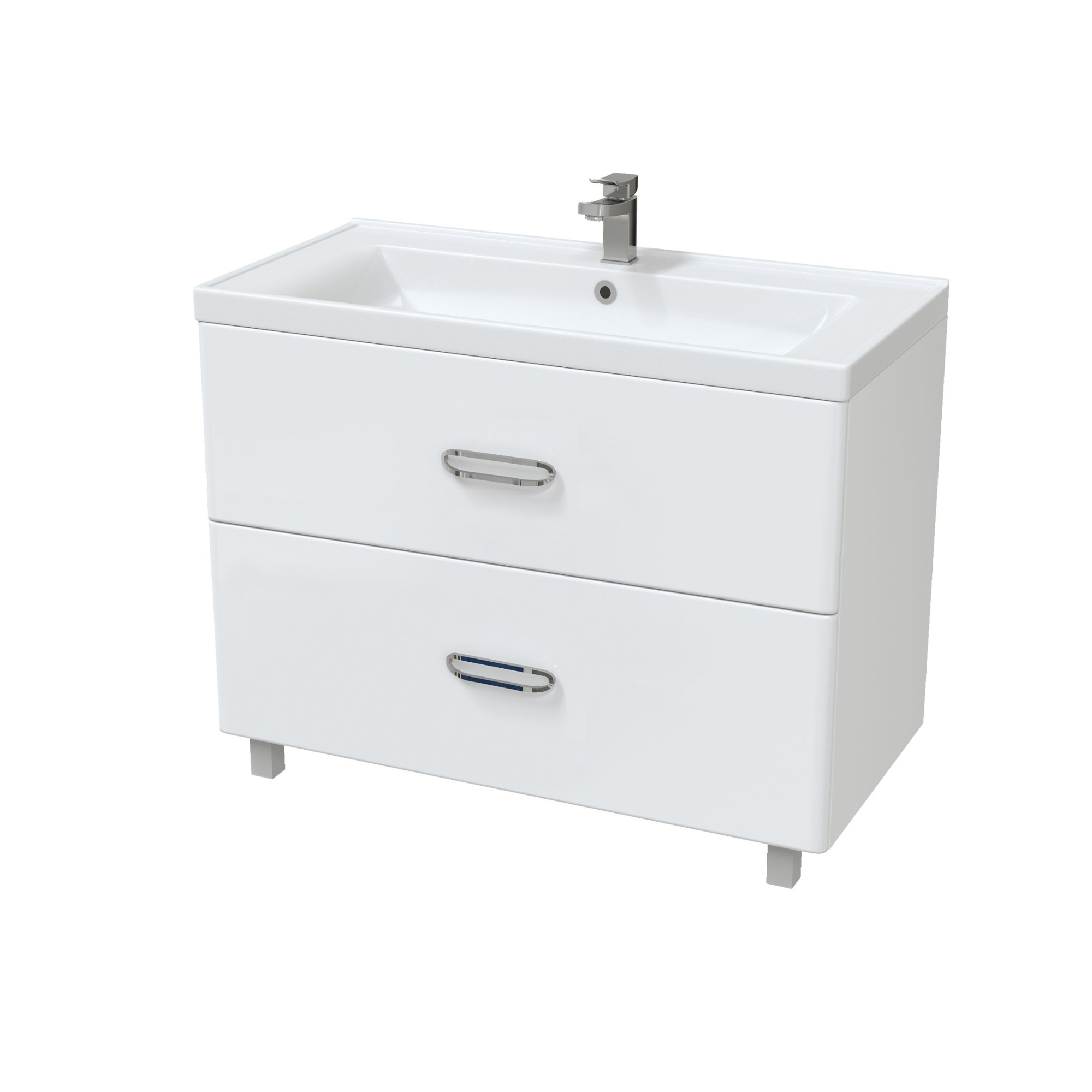 Напольная тумба Мирсант Fuji 80/2 с доводчиком