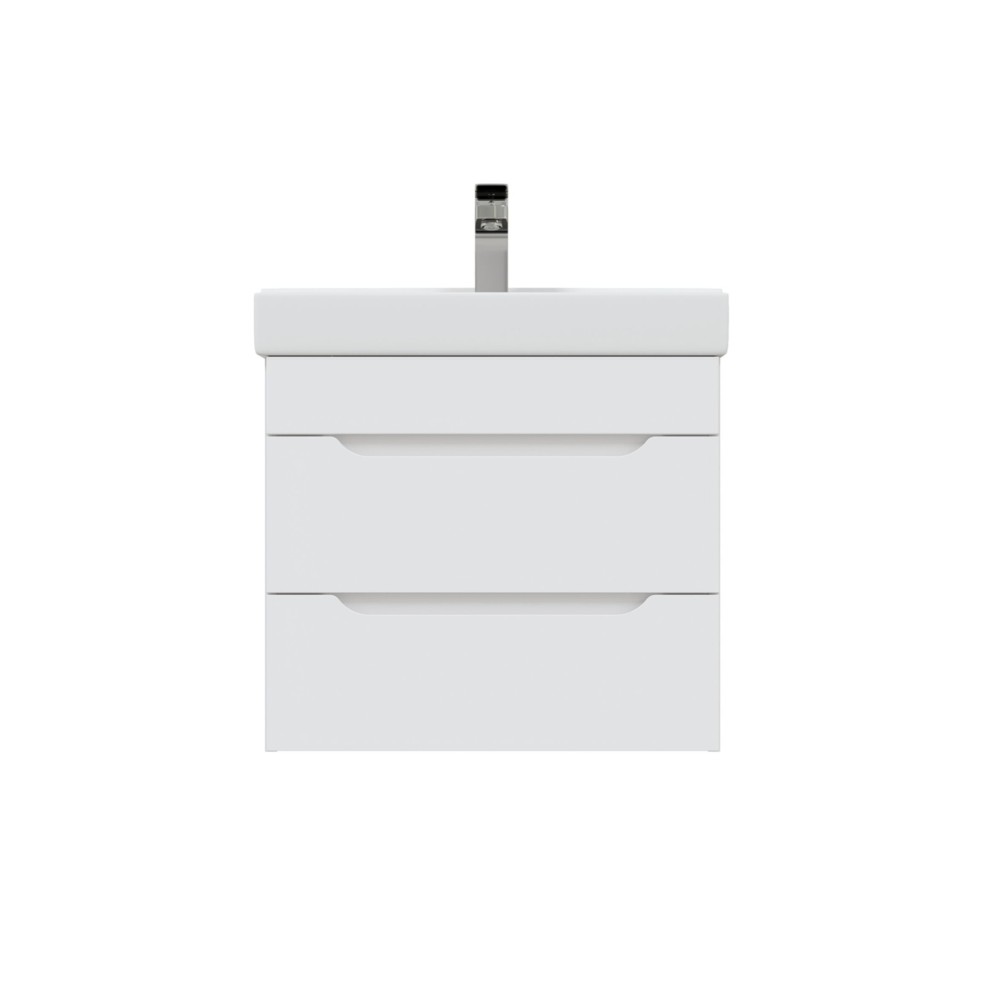 Подвесная тумба Мирсант Soho 60/2 Quadro с доводчиком