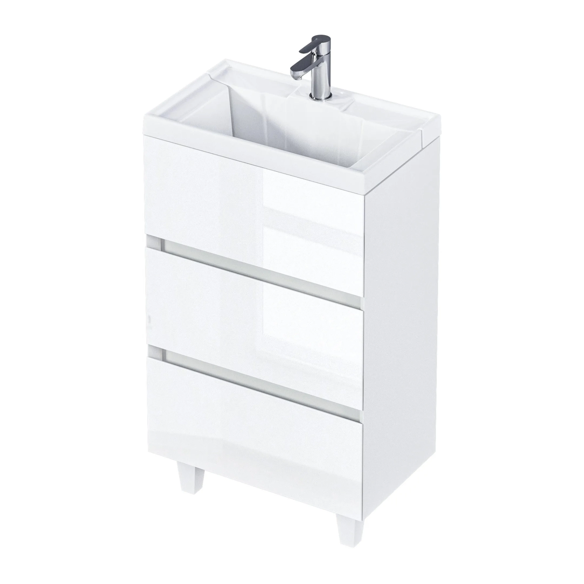 Тумба с раковиной Bumble 60Н 2я