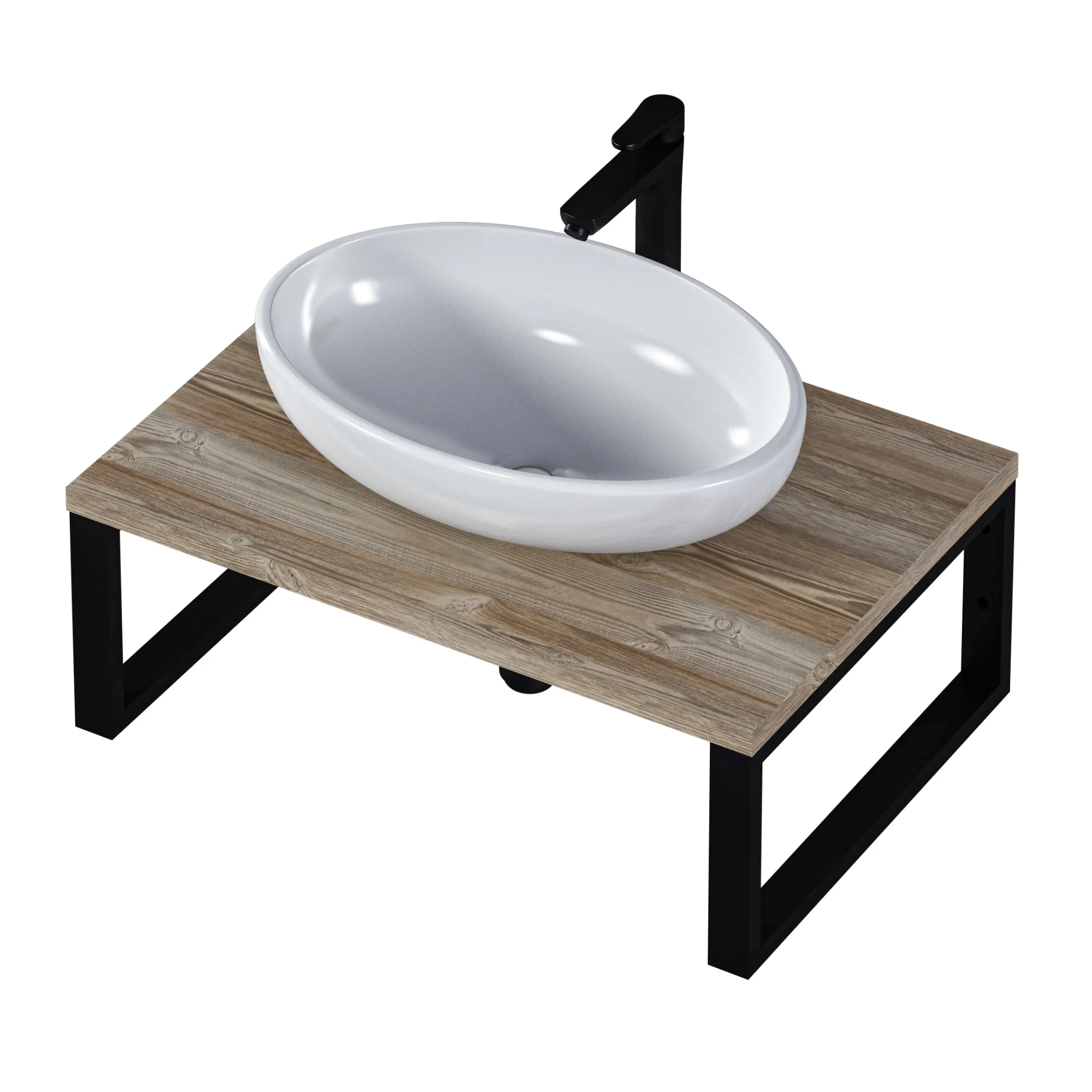 Столешница 1Marka Grunge Loft 60 Дуб Намибия